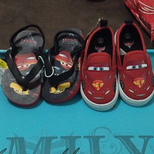 😎Disney Cars character Toddlers shoes😎
